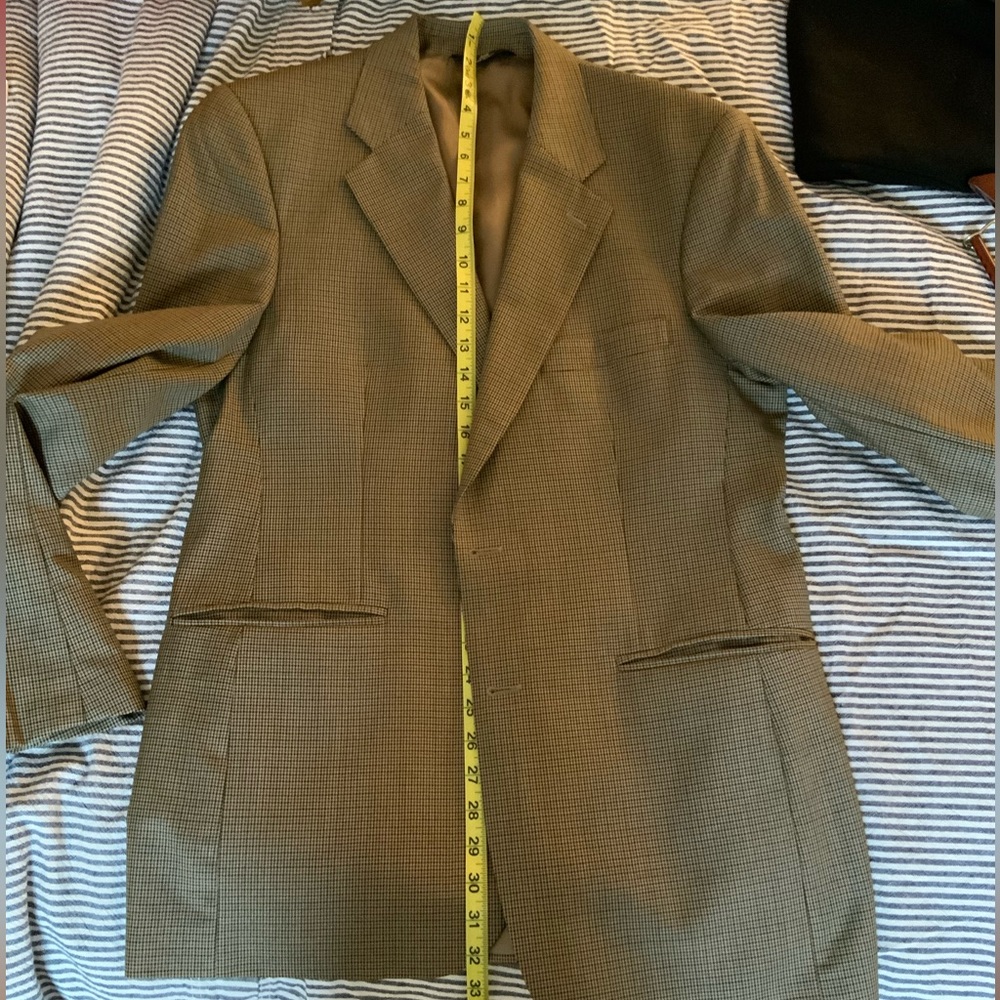 Brooks Brothers 346 Wool Cashmere Sportcoat, Size 39 Regular